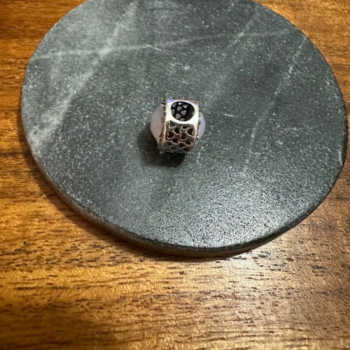 Silver symbol for bracelet like new used