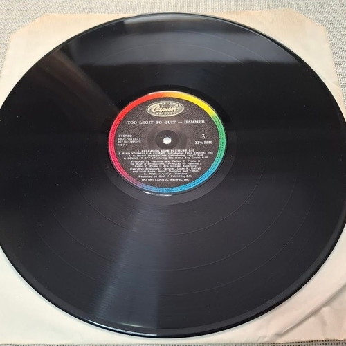 Hammer Too Legit To Quit 2XLP used, hip-hop