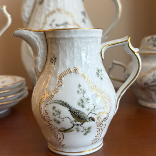 Rosenthal Sanssouci Voliere porcelain tea set with exotic birds