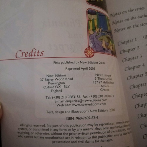 English literature books like new, set of 2 small books