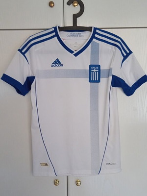 Greece National Football Jersey Euro 2012 Adidas Large like new