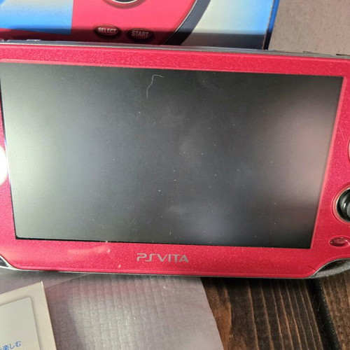 Sony PlayStation Vita PCH-1000 Cosmic Red console