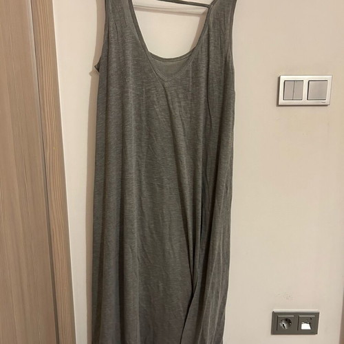 Makó dress straight cut gray like new