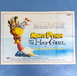 Sabaton & Monty Python poster used, double-sided, 76x55cm
