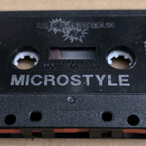 Rick Dangerous 2 Commodore Cassette used without manual