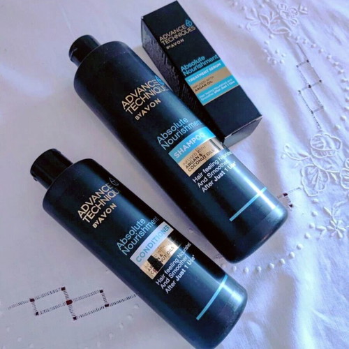 Avon Absolute Nourishment Hair Care Set with Argan Oil
