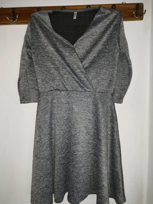 Colloseum dress used, gray, size S