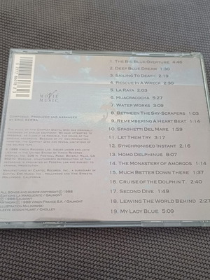 The Big Blue soundtrack CD, Eric Serra, ηλεκτρονική
