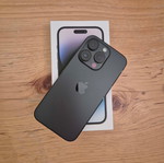 iPhone 14 Pro και Apple Watch Series 9 45mm σαν καινούργιο, μαύρο, 128GB