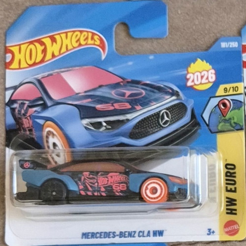 Mercedes-Benz CLA HW new Hot Wheels car