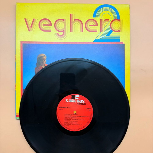 Veghera No 2 vinyl used, dance disco synth-pop compilation