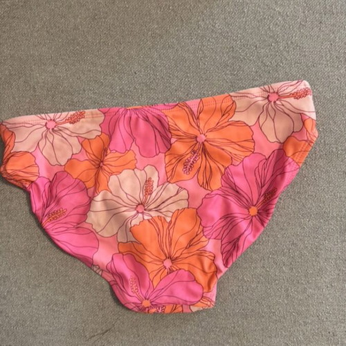 Girls' bikini swimsuit used, pink, size 10-11 years, 2 pieces