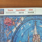 Diamond Painting Kit 30x40 Beauty and the Beast Castle new, sealed