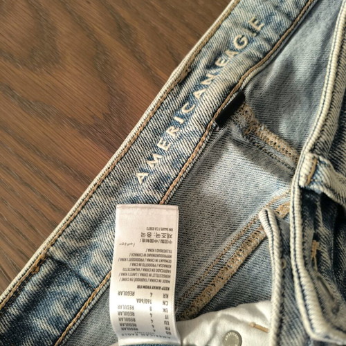 American Eagle women's stretch jeans size 38 like new, blue