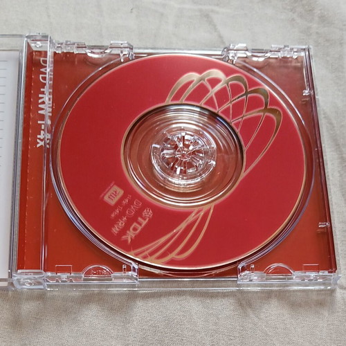 TDK Mini DVD RW 1.4GB Single Sided 1-4x Speed Pack of 5 Like New