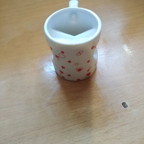 Ceramic decorative mug I love you new with unique design