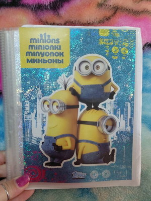 Minions album used with about 145 cards