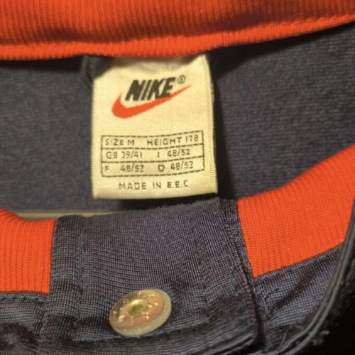 Vintage Nike USA track jacket used, short sleeve, size M