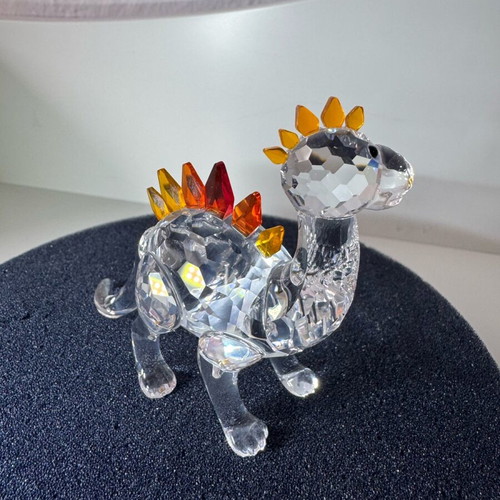 Swarovski dinosaur crystal figurine new, collectible decor