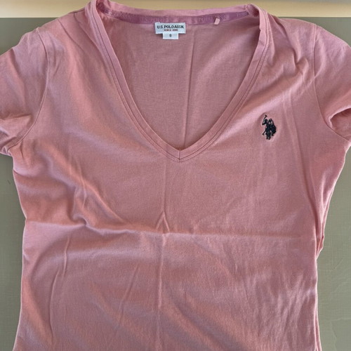 Polo women's shirt U.S. Polo Assn. pink size S like new