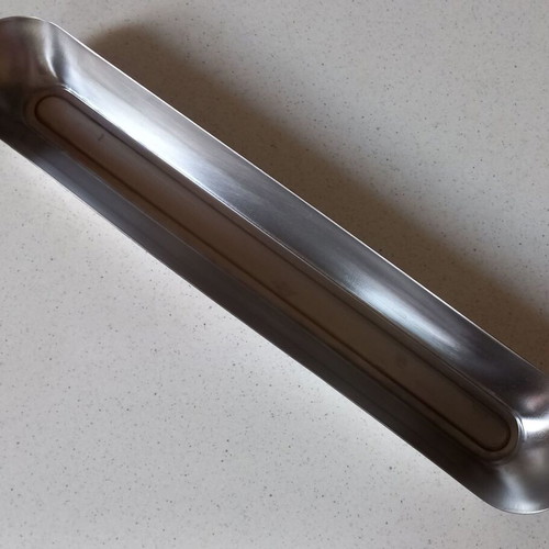 Stainless Steel Olive Serving Tray like new