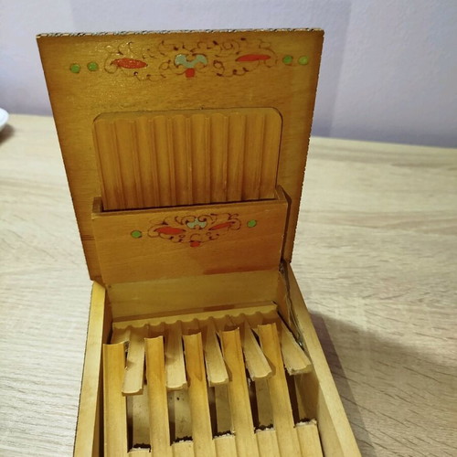 Vintage handmade cigarette case made to order
