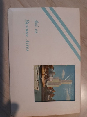 Set of 10 Buenos Aires Argentina postcards from 60s-70s