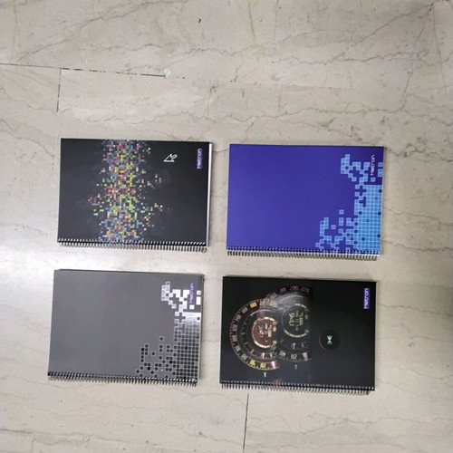 B5 Notebooks pack of 4 new, 3 subjects, 35 sheets each