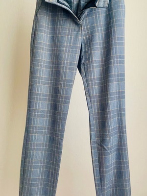 Zara Elastic Pants New Blue XS