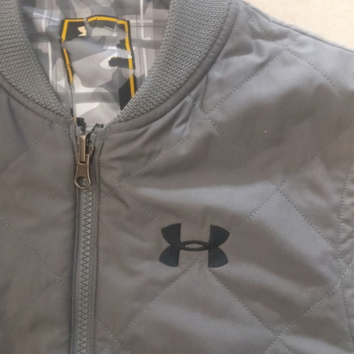 Under Armour jacket like new, gray, size M