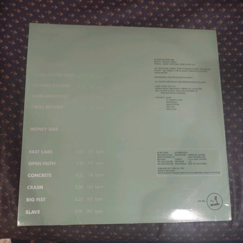 Big Fist AAAK vinyl used, electronic