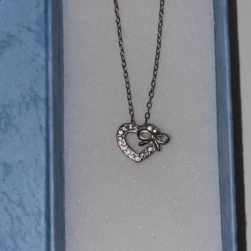 Heart necklace 925 silver Jools new, silver