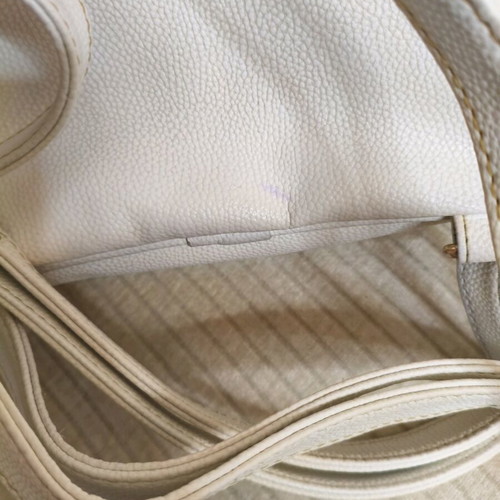 Summer backpack bag used, white