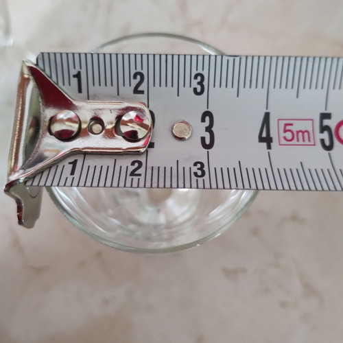 Set of 3 vintage rakia glasses like new