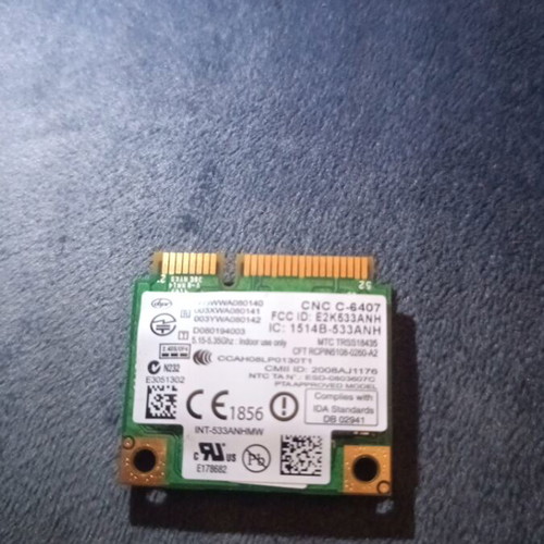 Intel WiFi Link 5300 wireless network card like new