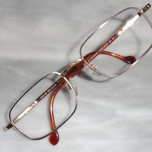 S.T. Dupont eyeglass frame 23KT GP gold plated used