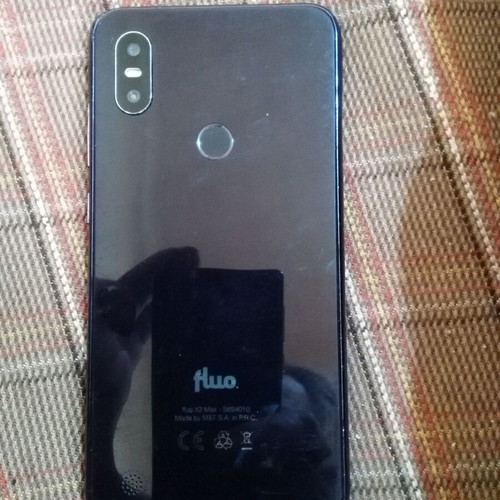 Fluo X2 Max-S624010 cell phone used with broken screen for repair or parts