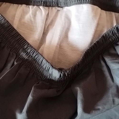 Track pants size Large used, gray with inner lining
