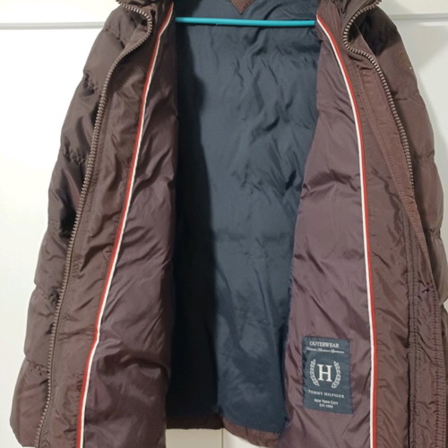 Tommy Hilfiger vintage jacket used, size L, burgundy