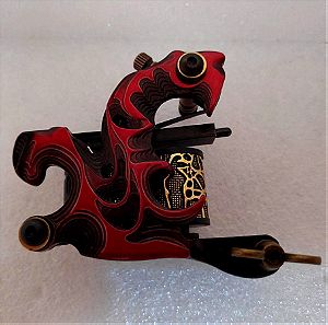 Tattoo Red Dragon Machine Gun - Μοτερ Τατουαζ