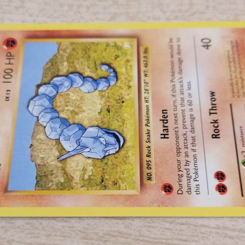 Pokémon Onix Evolutions 2016 card new