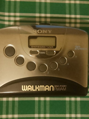Sony Walkman WM-FX261 refurbished, radio and cassette player