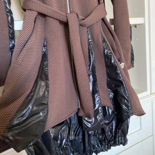 Women's outerwear size S like new, black and brown