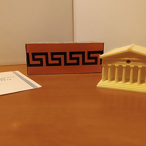 View-Master Parthenon with Greek archaeological images, vintage