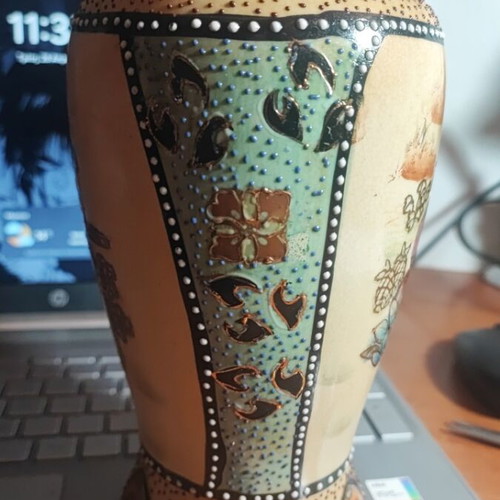 Satsuma vase like new, Chinese 20×9cm