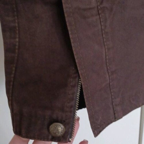 Rococo low-rise pants used, brown size medium