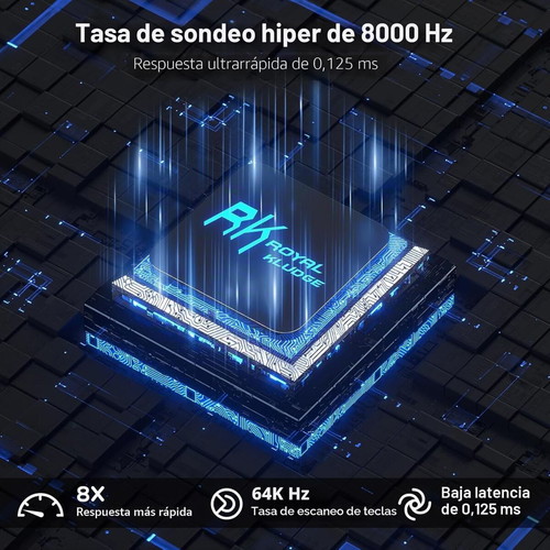 RK Royal Kludge C98 mechanical gaming keyboard new, magnetic Hall effect switches, RGB