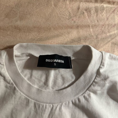 Dsquared2 Ibrahimovic T-shirt new, size S, white