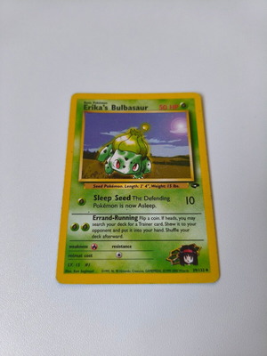 Gym Challenge Set 2000 Erika's Bulbasaur card used