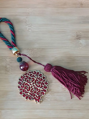 Decorative charm used